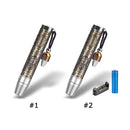 Jade Identification Flashlight 365nm UV Torch Lamp for Jewelry Gems Amber (Set)