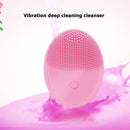Electric Silicone Face Cleaning Brush Deep Pore Skin Washing Vibration Massager