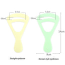 Grooming Shaping Mold Eyebrow Stencil Drawing Card Eyebrow Shaping Template