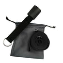 Door Sports Yoga Ballet Band Dance Exercise Soft Leg Stretcher Belt (Black)