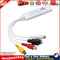 USB 2.0 Converter Audio Video Capture Grabber Adapter for Win XP 7 8 10 Newly