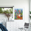 40x50cm Frameless Oil Paint By Numbers DIY Kitten Painted Canvas Picture