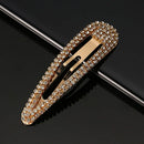 Shining Crystal Snap Clip Snap Hairpin Hair Barrette Hair Clips Hair Pins