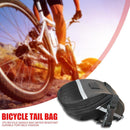Bicycle Reflective Saddle Rear Tool Bags MTB Bike Seat Tail Bags (Black) Newly