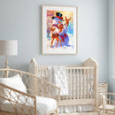 Diamond Painting Snowman Deer Full Round Drill Picture of Rhinestone DIY Drawing