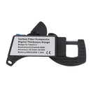 12.7mm/0.5" Carbon Fiber Composites Digital Thickness Caliper Micrometer