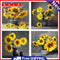 DIY Hand Painted 4 Panel Paint By Numbers Oil Canvas Pictures Sunflower Kit Gift