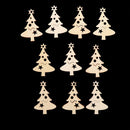 Carving Wood DIY Crafts Wood Pieces Xmas Tree Wooden Slice Merry Christmas