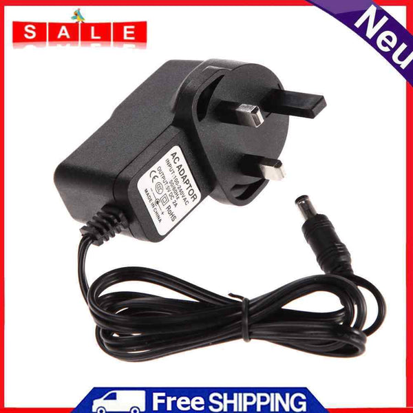 Universal UK Male AC 100-240V Converter Adapter DC 5.5x2.5MM 5V 2A 2000m
