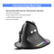 ZEALOTES Gaming Mouse Upright Optical Mouse Wired 12 Buttons Desktop Game Mouse