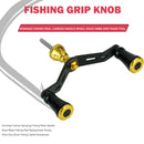 Spinning Fishing Reel Carbon Handle Wheel Rock Arms Grip Knob Fishing Tools
