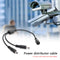 1 Female to 2 3 4 Male DC Way Splitter Plug Cable for CCTV Camera Adapter Cord