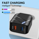 28W USB Charger QC3.0 Quick Charge 3.0 Fast Wall Charger for Smartphone Tab
