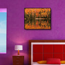 DIY Digital Oil Painting By Numbers Autumn Woods Modern Home Decoration 40x50cm
