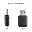 2 in 1 Car Wireless Bluetooth-Compatible Receiver USB Music Audio FM Transmitter