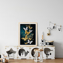 11CT Full Embroidery DIY Butterflies Stamped Cross Stitch Art Needlework Ki