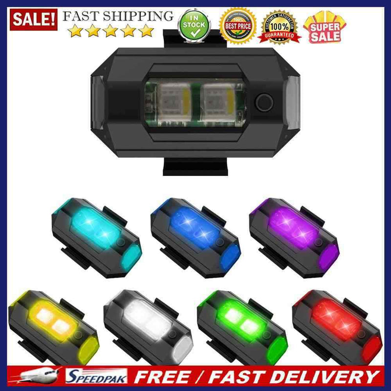 LED Strobe Lights Kit Emergency Caution Hazard Warning Flashing Signal Ligh