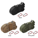 Tent Canopy Lanyard Clothesline Outdoor Camp Hiking Rope w/ Buckle (Khaki)