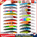 20pcs Minnow 8g 9.5cm 9cm Lures Crankbait Artificial Wobbler Fishing Bait Newly