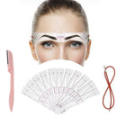 Reusable Eyebrow Shaper Kit Easy to draw eyebrow Eyebrow Razor Stencil Template