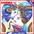 5D DIY Special Shaped Diamond Painting Horse Embroidery Kits Living Room Decor