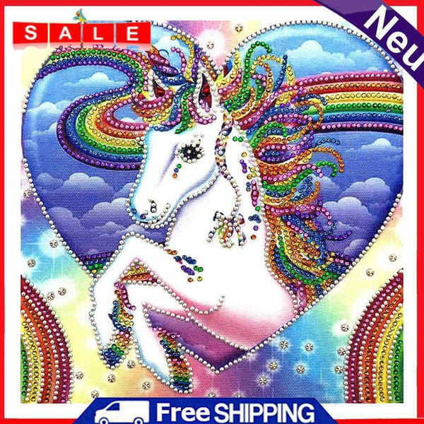 5D DIY Special Shaped Diamond Painting Horse Embroidery Kits Living Room Decor