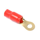 4pcs Floor Wire Ring Terminals Car Audio 0GA Gauge Power Connectors