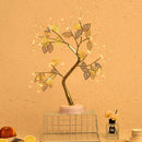 30x50cm LED Night Light Mini Tree Copper Wire Garland Children Bedroom Lamp