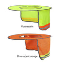 Summer Covers Hard Hat Neck Shield Sun Visor Protection (2pcs Orange)