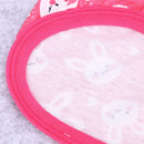 Summer Puppy Small Dog Vest Clothes Pet Shirt (Rabbit Rose Red)(L)