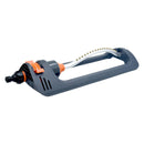 Upgraded Metal Oscillating Garden Sprinkler 18 Hose Copper Nozzles Rust-Proof`