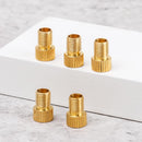 Accessories 5PCS Pump Connector Adapter Bike Valve Converter Presta to Schrader