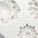 Drip Mold Silicone Mold 5 Cavity European Gem Chocolate Mould Turn Sugar