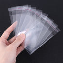 Trading Card Sleeves Resealable - 100 Counts Clear Penny Card Protector Sleeves