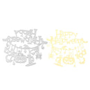 Halloween Cutting Dies Stencils Scrapbook Embossing DIY Album Card (MS-477)