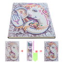 DIY Elephant Special Shaped Diamond Painting 50 Page A5 Sketchbook Painting