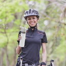 650ML Spray Water Bottle with Handle Plastic PC Frosted Space Cup (White) Newly