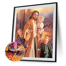 5D Diamond Painting Kit DIY Jesus Full Round Diamond Mosaic