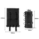 Gas Tank Protective Case Fuel Cylinder Outdoor Camping Gas Storage (Black) Newly