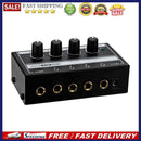 Ultra-Compact 4 Output 1 Input Amp 4 Channels Audio Stereo Headphone Amplifier