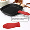 Pot Holder Cast Iron Hot Skillet Silicone Handle Cover Potholder Pan Z3V4 B8U6