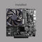 ID-COOLING IS-30 CPU Cooler with Quiet PWM Fan 4 Direct Contact Heatpipes Newly