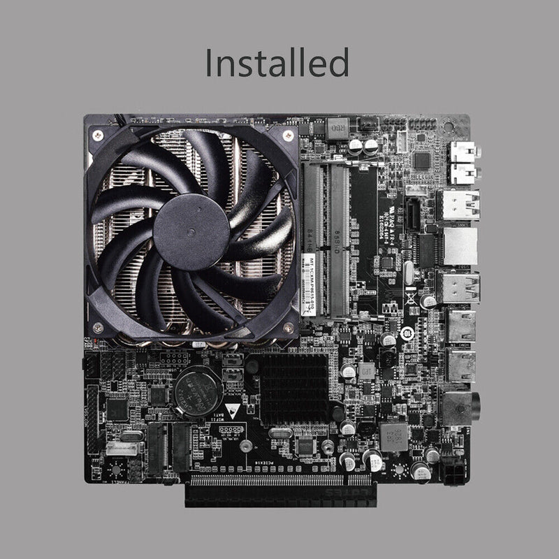 ID-COOLING IS-30 CPU Cooler with Quiet PWM Fan 4 Direct Contact Heatpipes Newly