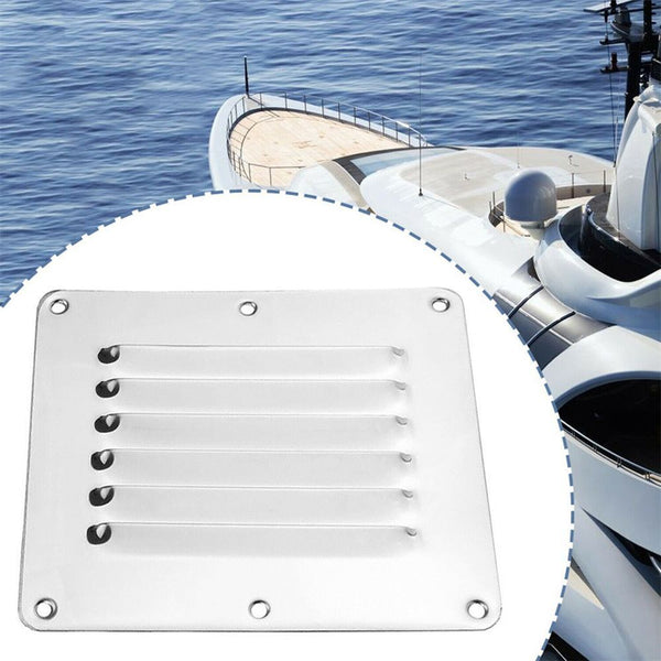 Yacht Caravan Boat Marine Parts Square Louvre Vent Grill Cover Louvered Vents