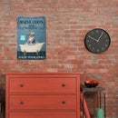 Bathtub Cat Retro Metal Plate Tin Sign Plaque Poster Wall Art for Bar (B) Newly
