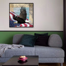 Eagle Flag Diamond Painting 5D DIY Full Drill Picture Handmade Craft Gift Decor