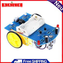 D2-1 Smart Tracking Line Smart Car Kit TT Motor Electronic DIY Kit