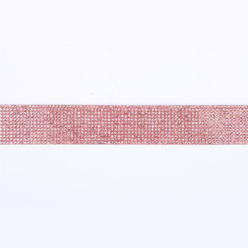#A 1m Rhinestone Tape Applicator Ribbon Glitter Self-adhesive Crystal DIY Sticke