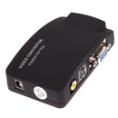 AV-RCA Composite S-Video Input, VGA Output Monitor Converter Adapter CCTV L3