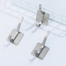 Stainless Steel Hat Bag Storage Rack Coat Hanger Towel Holder Robe Hooks